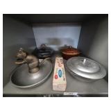 Contents on 4th Shelf in Garage