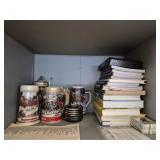 Contents on 3rd Shelf in Garage