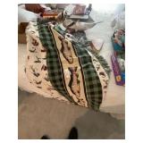 Throw Blanket & Candy Corn Dï¿½cor