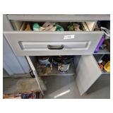 Content in Drawer & Shelf in Garage