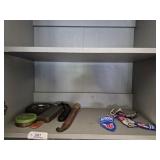 Collectibles on Shelf