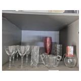 Contents on Top Shelf in Garage