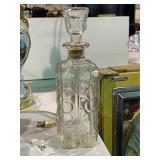 Vintage Ezra Brooks Bourbon Decanter