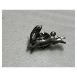 Sterling Silver Rabbit Pin