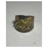 Sterling Silver Horse Ring
