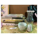 Books & Vintage Glassware