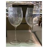 Lenox Crystal Stem 2 Piece Wine Glasses