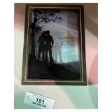 Vintage Shadowbox Style Wall Hanging