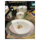 Vintage Sears Empress 22K Gold Dishes