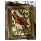 Vintage Framed Needlepoint
