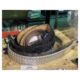 Hand Tooled Leather Belt & Others