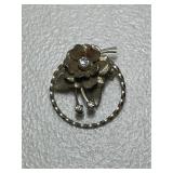 Vintage Rose Brooch