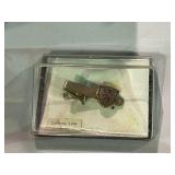 Scottish Lion Gold Tone Tie Clips