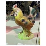 Vintage Ceramic Rooster Figurine