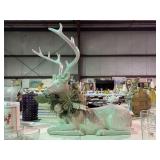 Large Deer Figurine