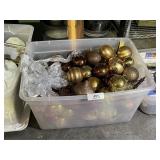 Tub of Holiday Items
