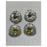 2 Pair Vintage Earrings