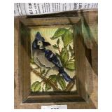 Vintage Framed Needlepoint