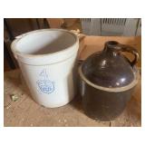 2 Stoneware Pieces