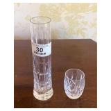 Waterford Crystal Bud Vase & Shot glass