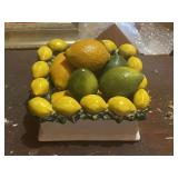 Ceramic Lemon Centerpiece