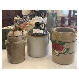 3 Pieces Stoneware