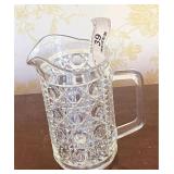 Pattern Glass Pitcher / Creamer
