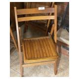 Folding Wood Chair