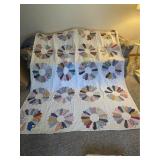 Handmade Pinwheel Quilt