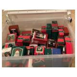 Rubbermaid Tote of Hallmark Keepsake Ornaments