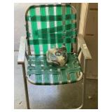 2 Vintage Folding Patio Chairs