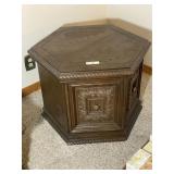 2 Vintage Octagon Side / Lamp Tables