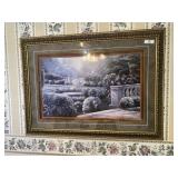 Large Framed Decorative Print