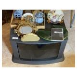 Entertainment Cabinet & Misc. Collectibles