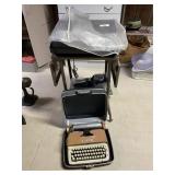2 Vintage Typewriters & Stands