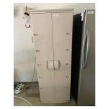 Hard Plastic Storage Cabinet