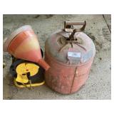 Galvanized Safety Can & Electric Cord