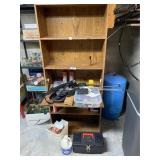 Drop Front Bookcase & Misc.
