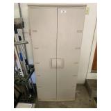 Hard Plastic Storage Cabinet
