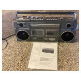 Sears Stereo Double Cassette Recorder & Misc.
