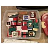 Rubbermaid Tote of Hallmark Keepsake Ornaments
