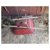 Rubber Tire Wheel Barrow