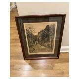 Yeend King & Camille Fonce Original Etching