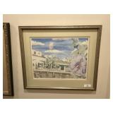 Thomas Hunter Signed Lithograph