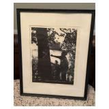 Vintage Dan Quest 1974 Signed Woodcut Print