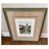 Signed Josef Eidenberger ï¿½St. Oswaldï¿½ Etching