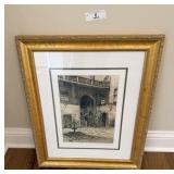 Signed Josef Eidenberger New Orleans Etching