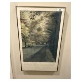 Harold Altman 'Bridle Path' Framed Poster