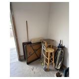 Vintage Card Table & Misc.