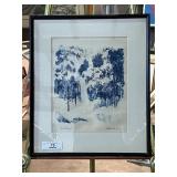 Artist Proof Will Harden 1967 Print